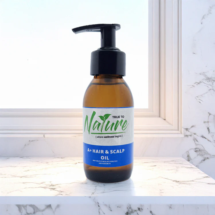 A Hair & Scalp Oil by True 2 Nature Bottle