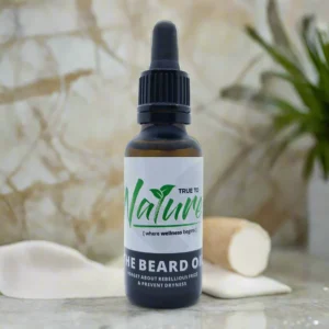Beard Oil Bottle 100ml True 2 Nature